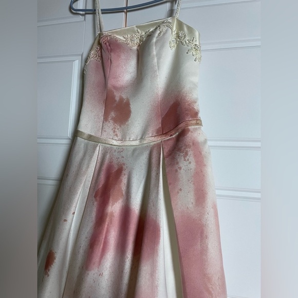 Halloween Zombie Corpse Bride Wedding Gown Costume - Picture 4 of 9